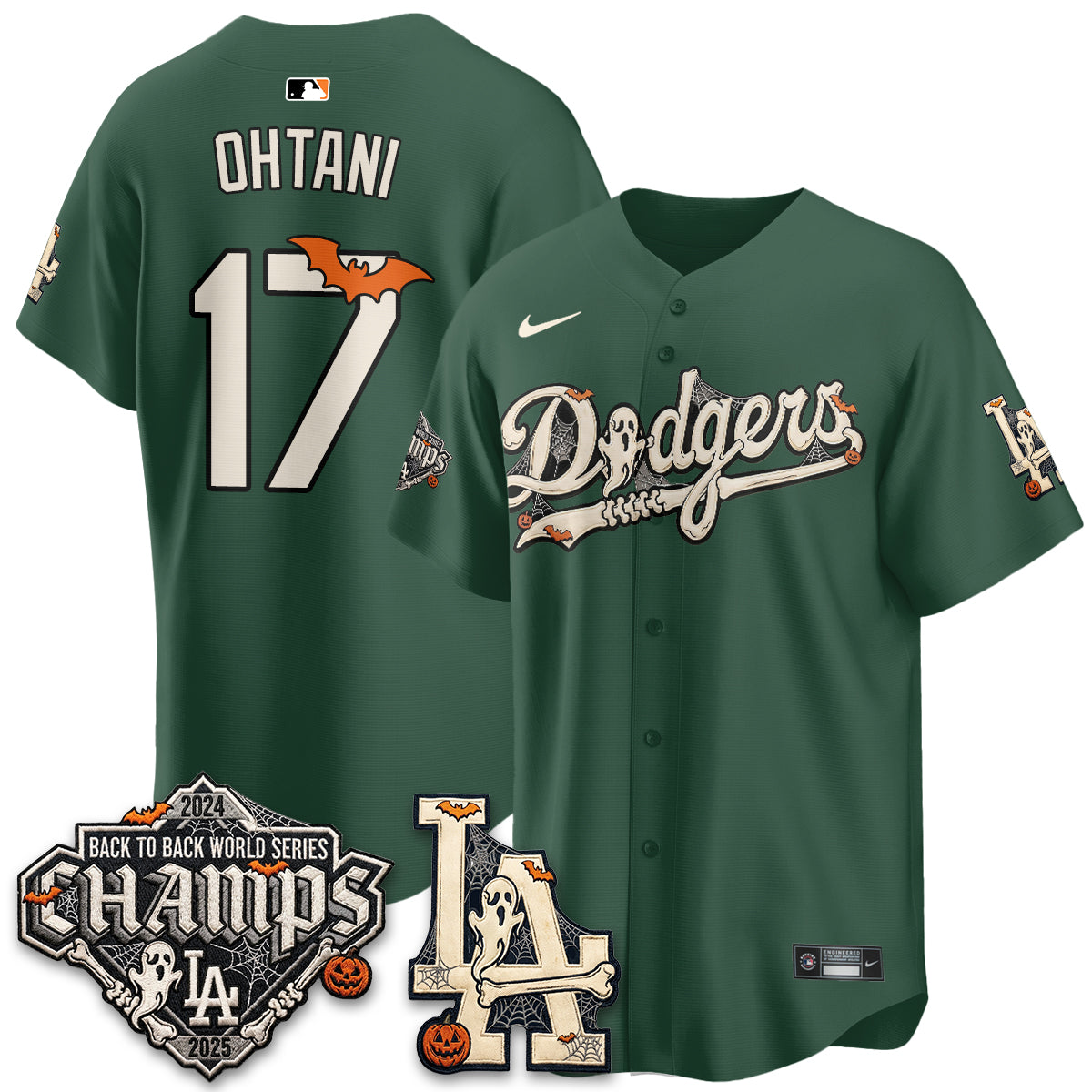LAD Halloween 2026 Vapor Jersey - Stitched-NQD