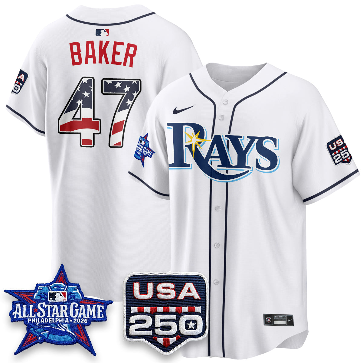 TB 2026 All Star Edition Vapor Jersey - Stitched