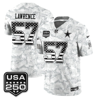 DAL 2026 Salute to Service Edition Vapor Jersey - Stitched