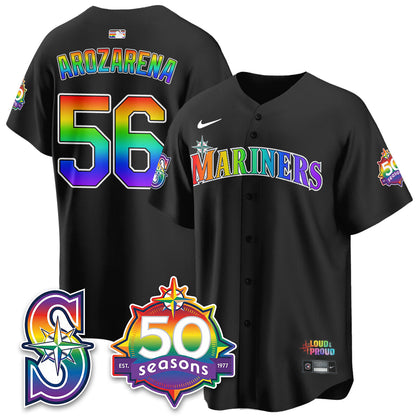 SEA Happy Pride Month Vapor Jersey - Stitched