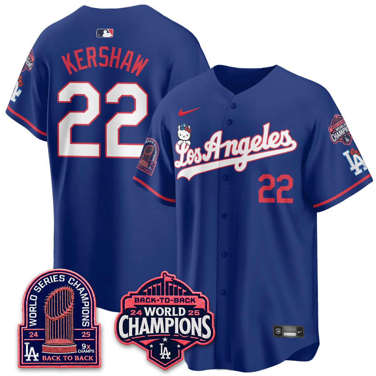 LAD x Hello Kitty Night 2026 Vapor Jersey - Stitched - V2