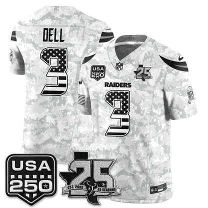 HOU 2026 Salute to Service Edition Vapor Jersey - Stitched
