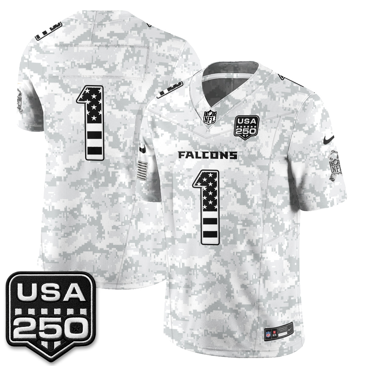 ATL 2026 Salute to Service Vapor Jersey - Stitched