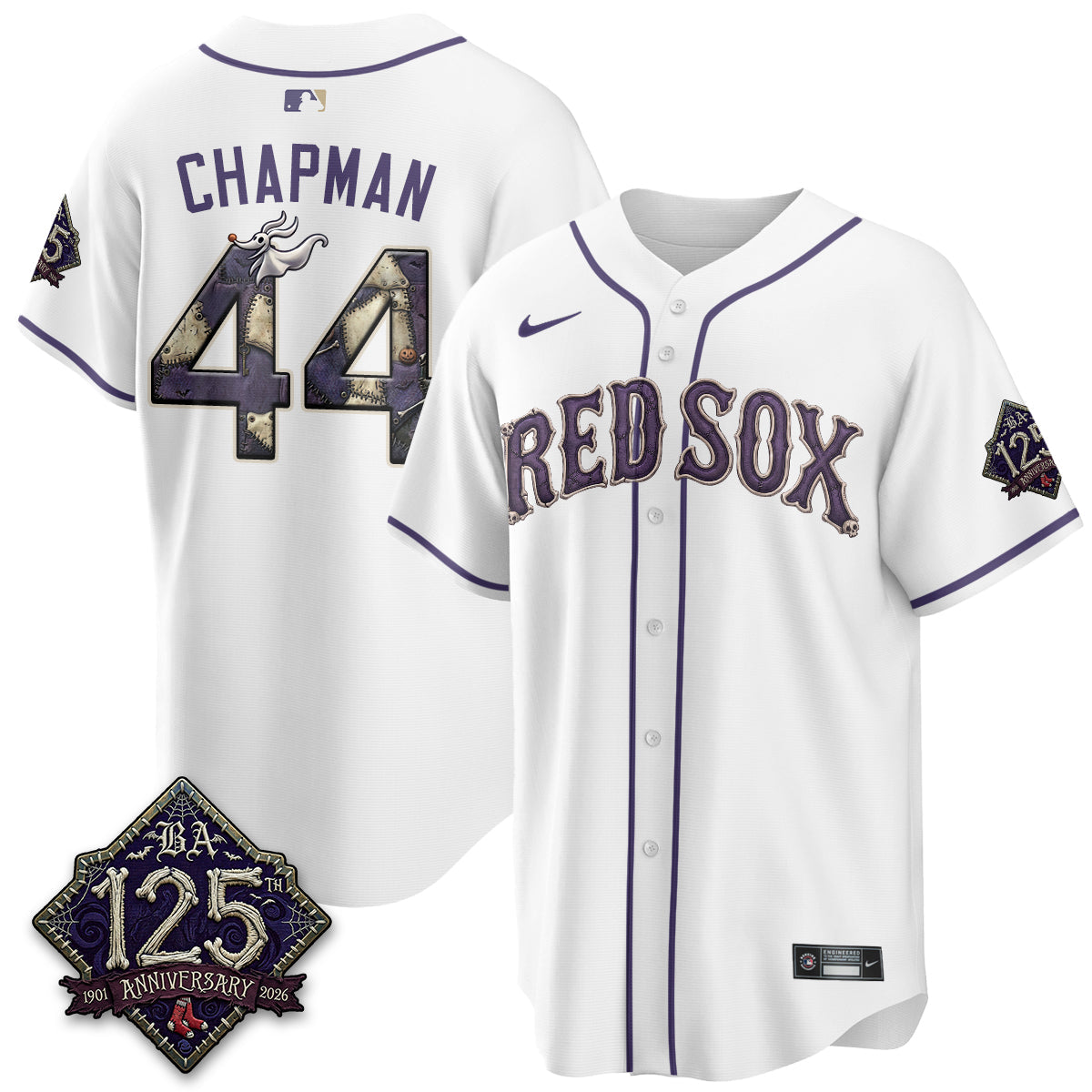 BOS Nightmare Vapor Limited Jersey - Stitched