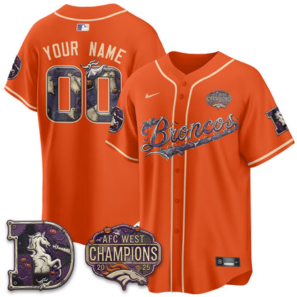 DEN 2026 Nightmare Edition Vapor Custom Baseball Jersey - Stitched