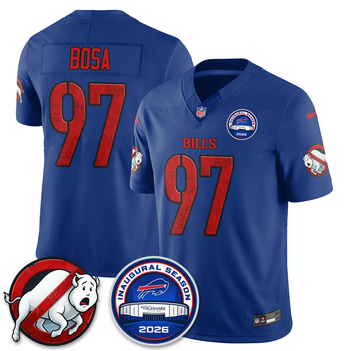 BUF x Spirit Catchers Edition Vapor Jersey- Stitched