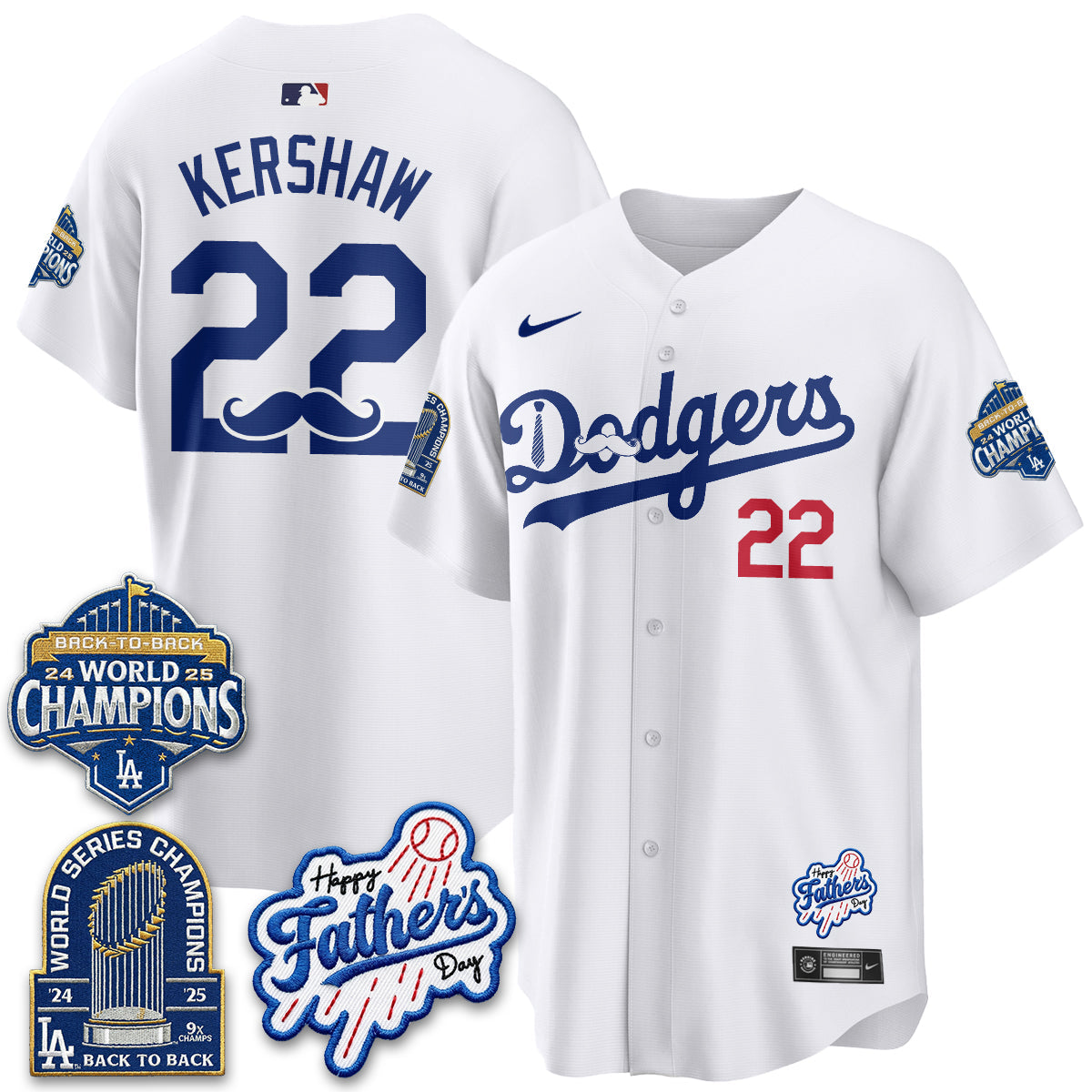 LAD Happy Father's Day 2026 Jersey - Stitched