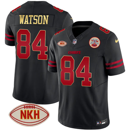 Men's Chiefs NKH Patch 2023 Vapor Limited Jersey - All Stitched