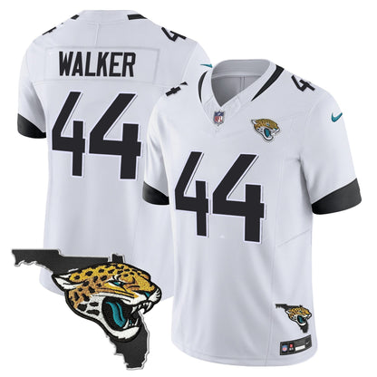Men's Jacksonville Jaguars Florida Patch Vapor Jersey - All Stitched