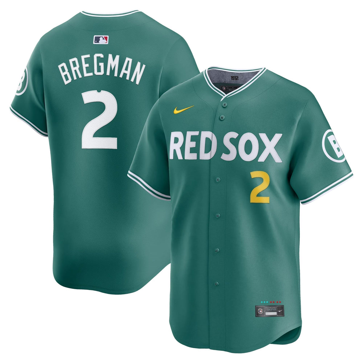 Boston Red Sox 2025 City Connect Vapor Premier Limited Jersey V2 - All Stitched