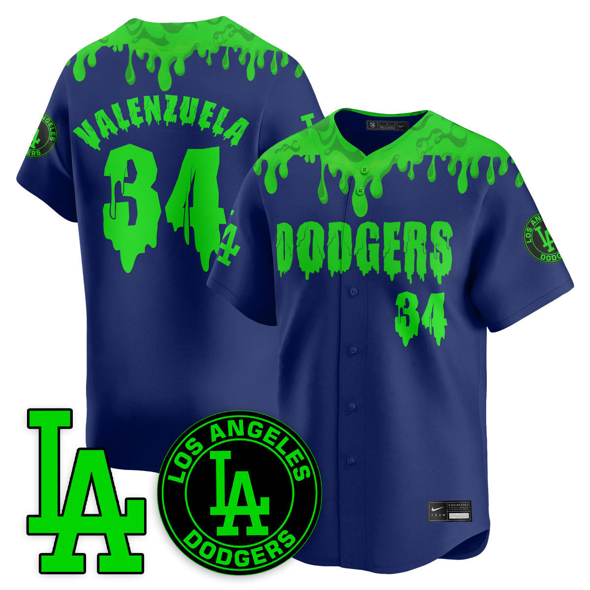 LAD "Slime Night Special" Jersey - Stitched