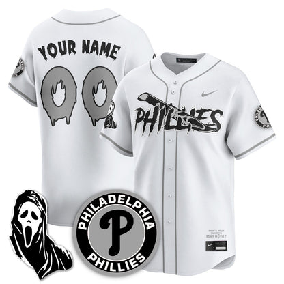 Custom PHI "Scream Ghostface" Jersey - Stitched