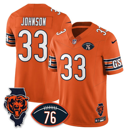 Men's Chicago Bears Honor Steve McMichael Jersey - All Stitched