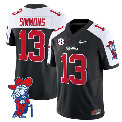Men's Ole Miss Rebels 2025 Vapor Limited Jersey V2 - All Stitched