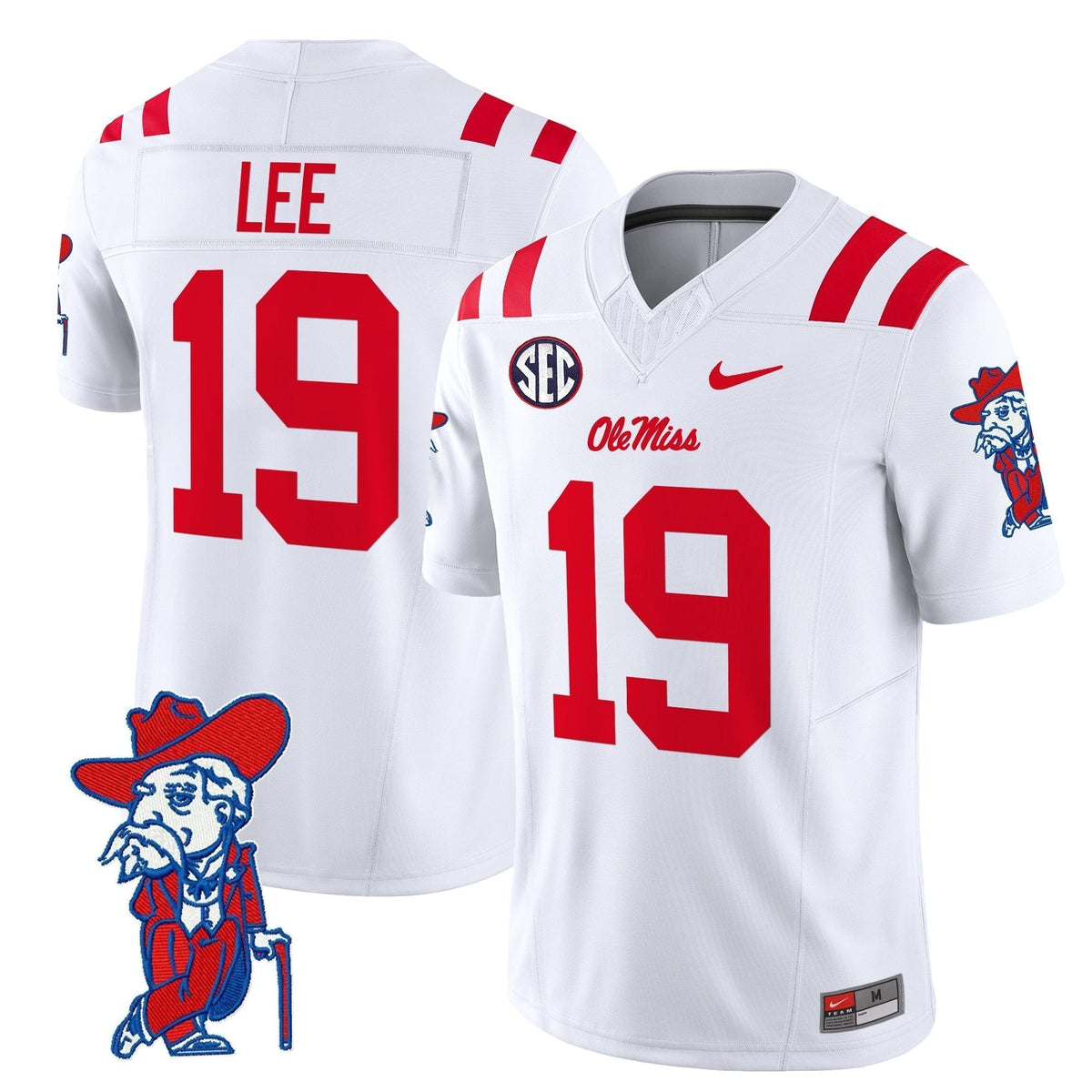 Men's Ole Miss Rebels 2025 Vapor Limited Jersey V2 - All Stitched