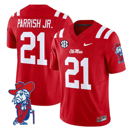 Men's Ole Miss Rebels 2025 Vapor Limited Jersey V2 - All Stitched