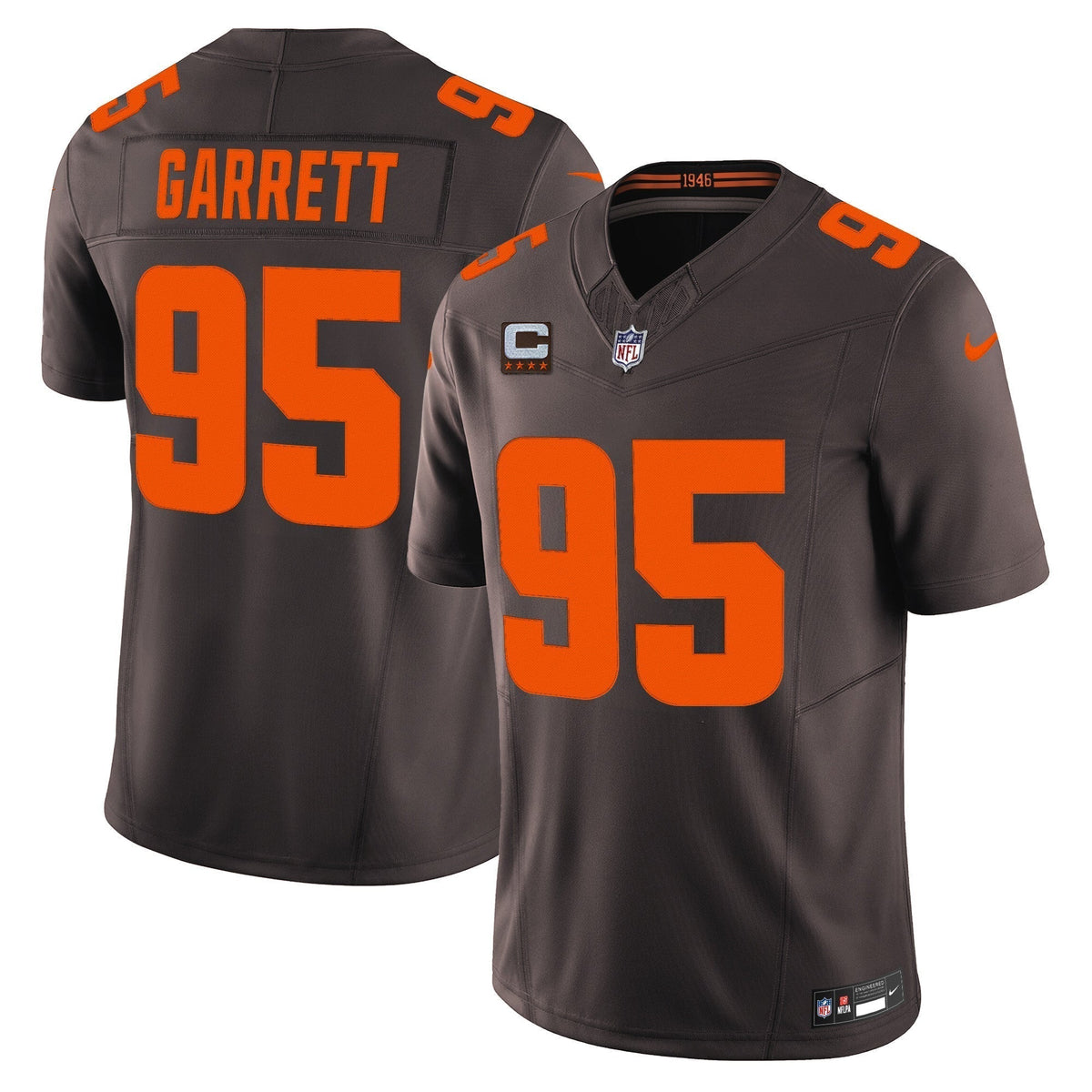 Cleveland Browns 'Alpha Dawg Edition' Vapor Limited Jersey - All Stitched