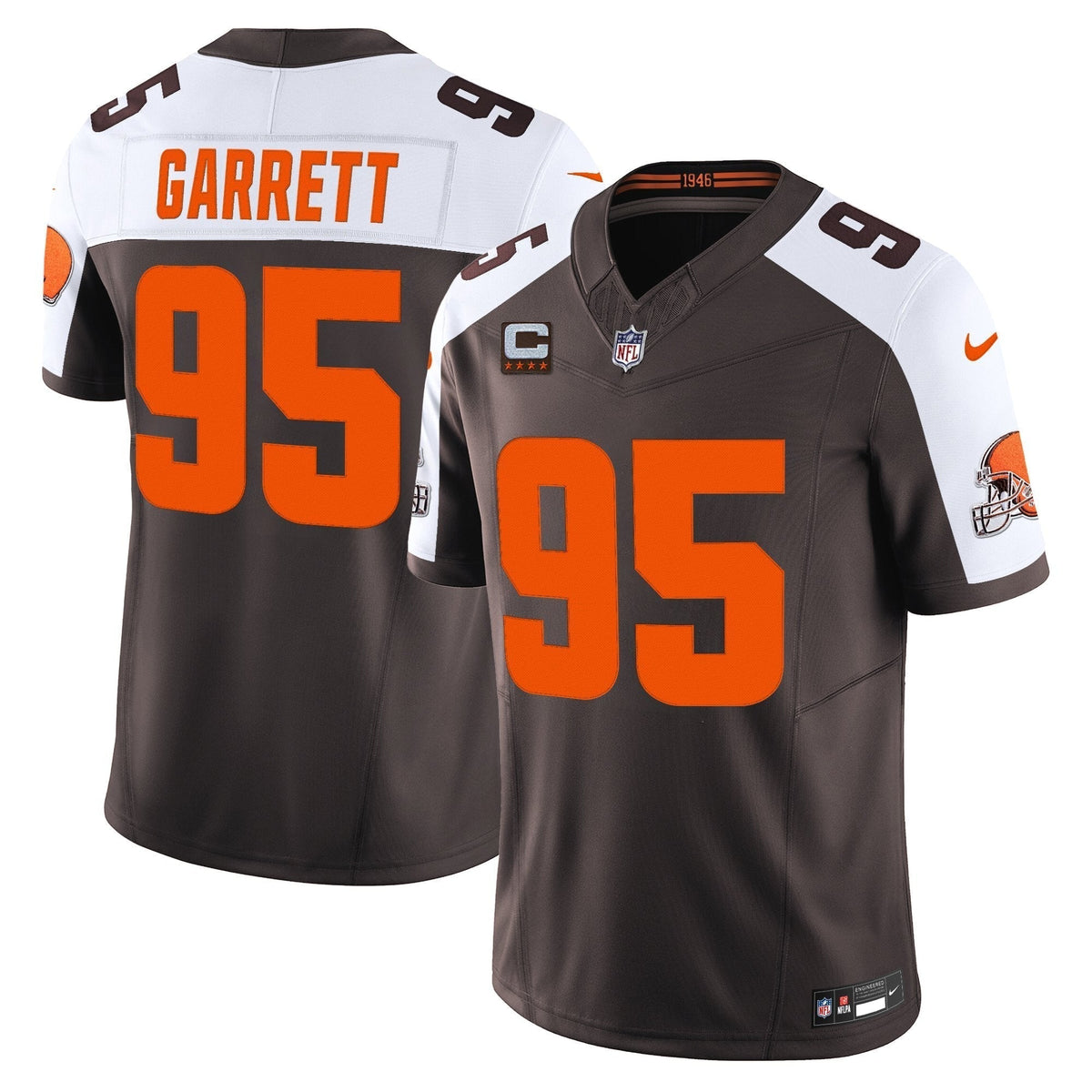 Cleveland Browns 'Alpha Dawg Edition' Vapor Limited Jersey - All Stitched