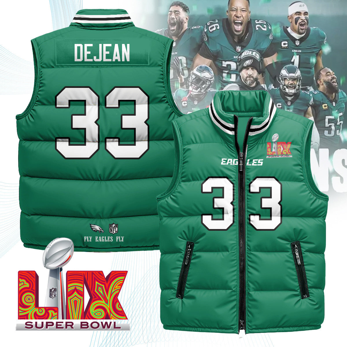 PHI Unisex Puffer Vest