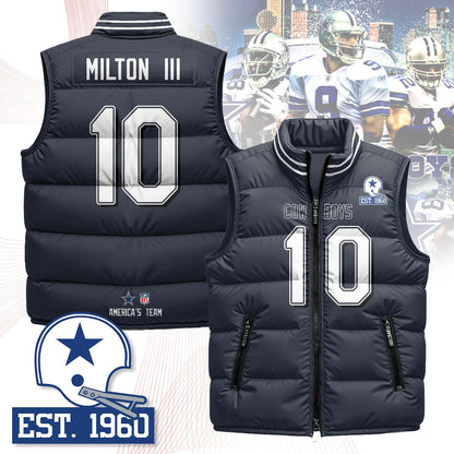 Dallas Cowboys Unisex Puffer VestPlayer