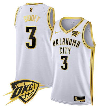 Men's Oklahoma City Thunder Swingman Jersey V2 - All Stitched