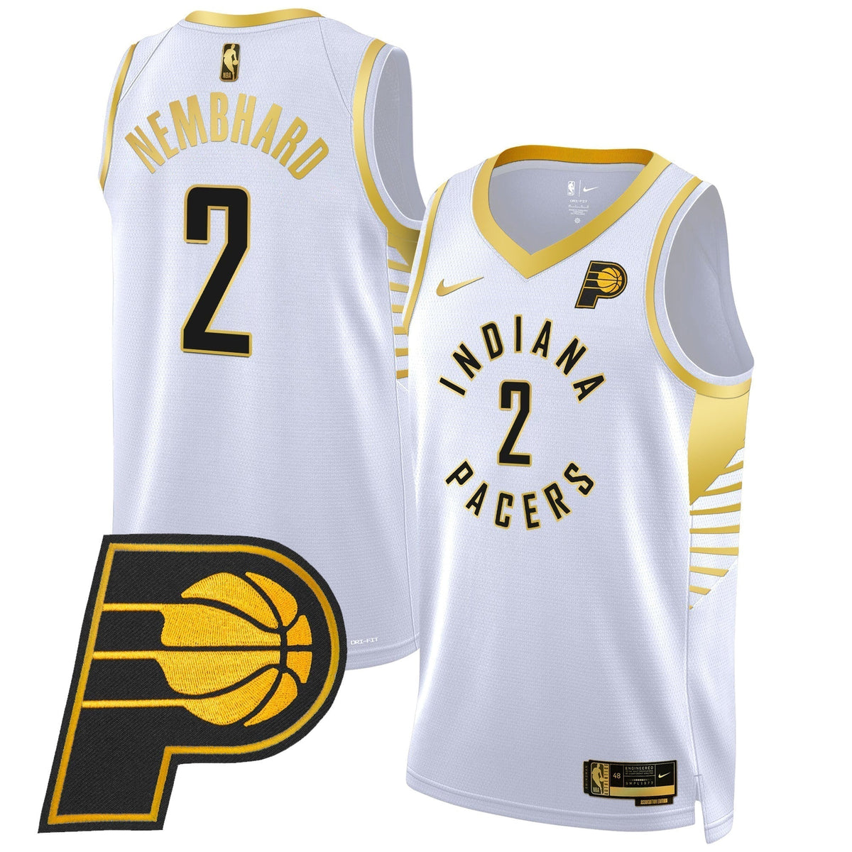 Men's Indiana Pacers Swingman Jersey V2 - All Stitched