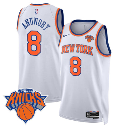 Men's New York Knicks Swingman Jersey V2 - All Stitched