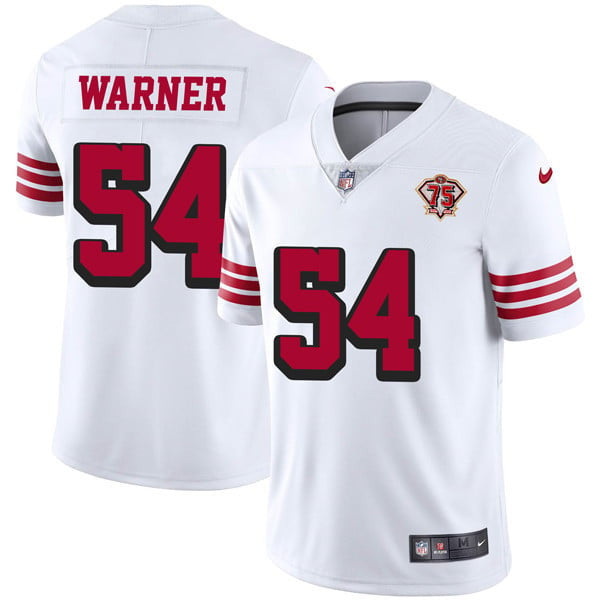 San Francisco 49Ers 75Th Anniversary Color Rush Jersey – All Stitched