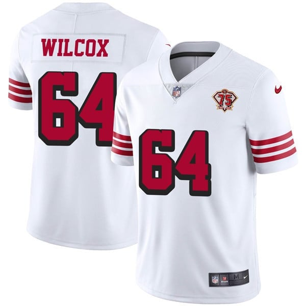 San Francisco 49Ers 75Th Anniversary Color Rush Jersey – All Stitched