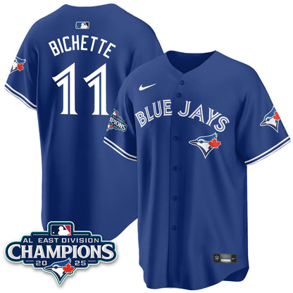 Toronto Blue Jays AL East Division Champions Jersey - All Stitched