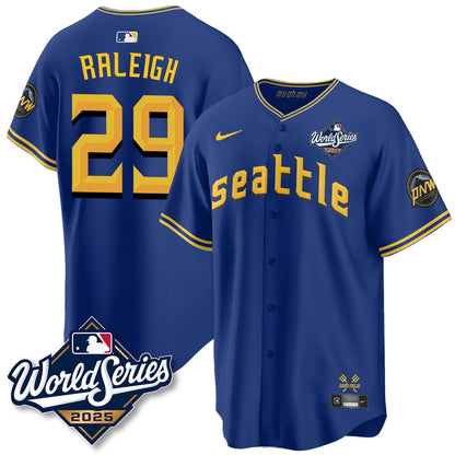 Seattle Mariners 2025 World Series Jersey - All Stitched
