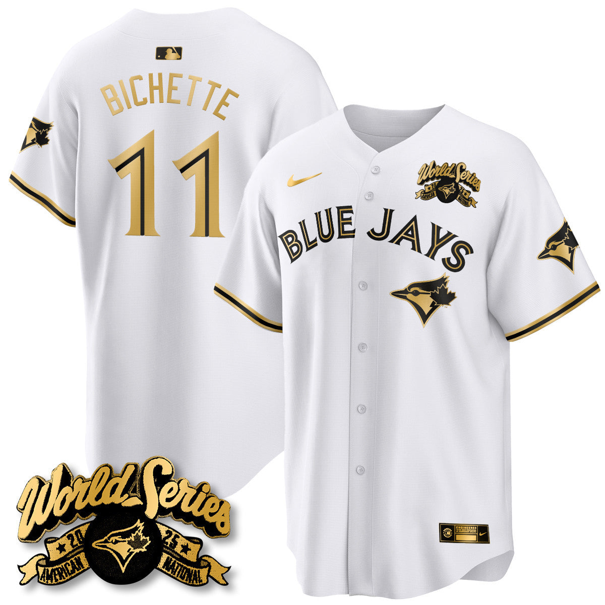 TOR 2025 American League Champions Jersey - Stitched