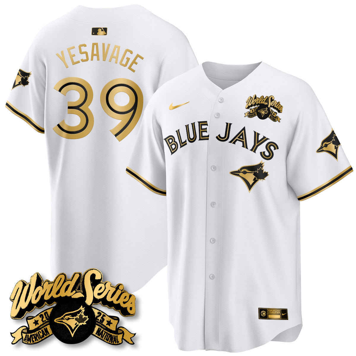 TOR 2025 American League Champions Jersey - Stitched
