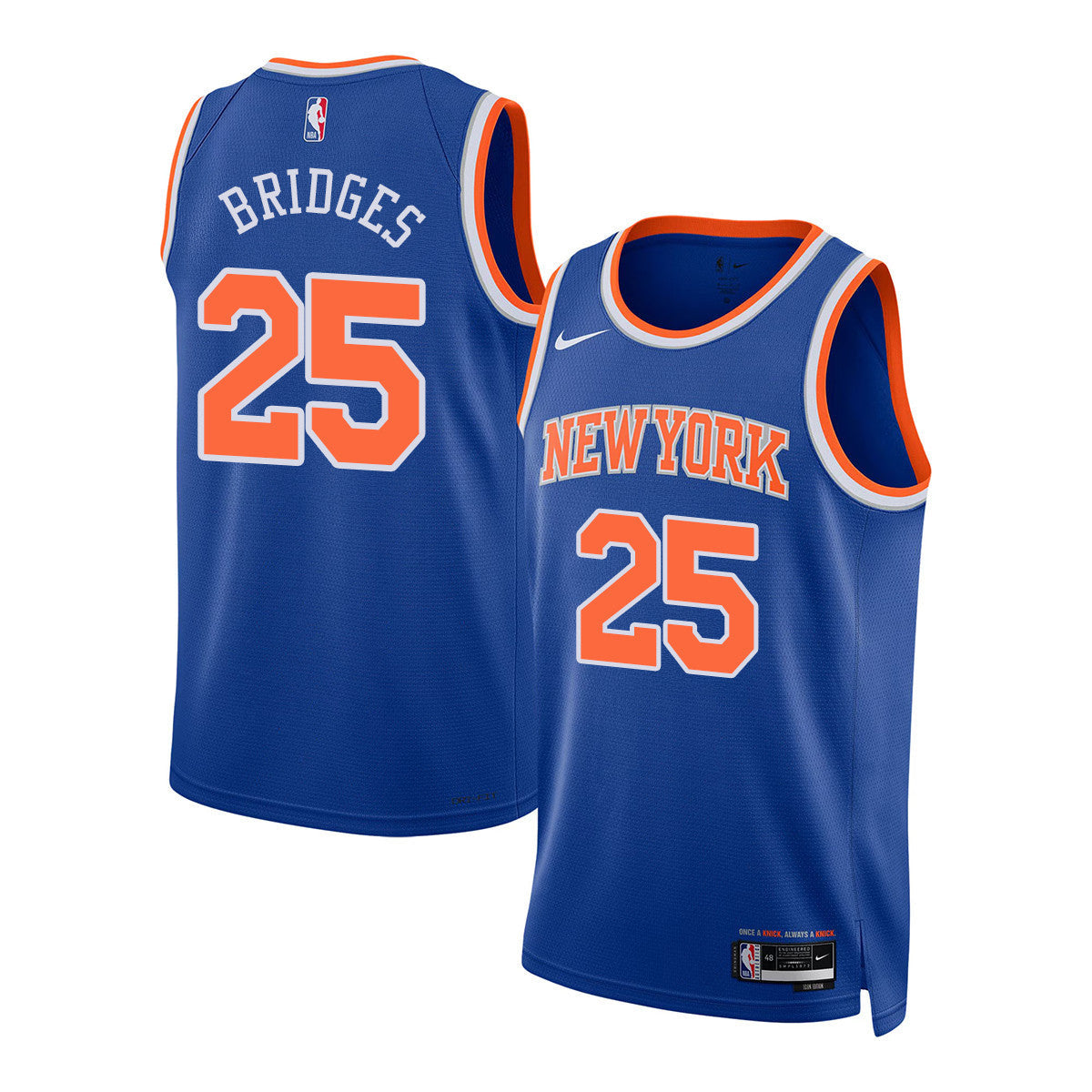 New York Knicks 2025 Limited Jersey - All Stitched