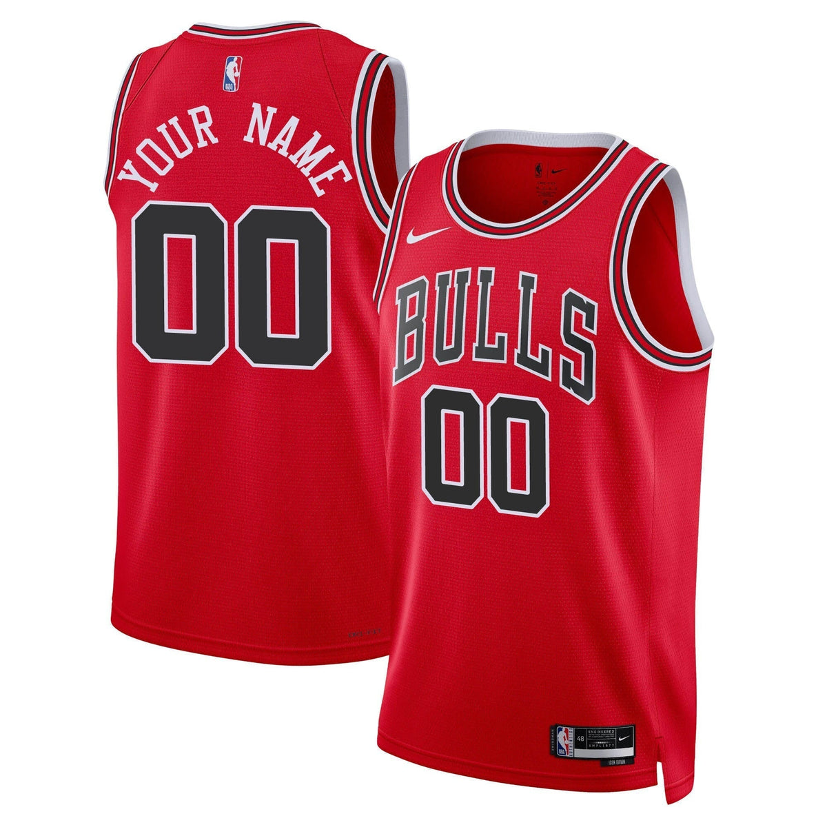 Chicago Bulls 2025 Limited Custom Jersey - All Stitched
