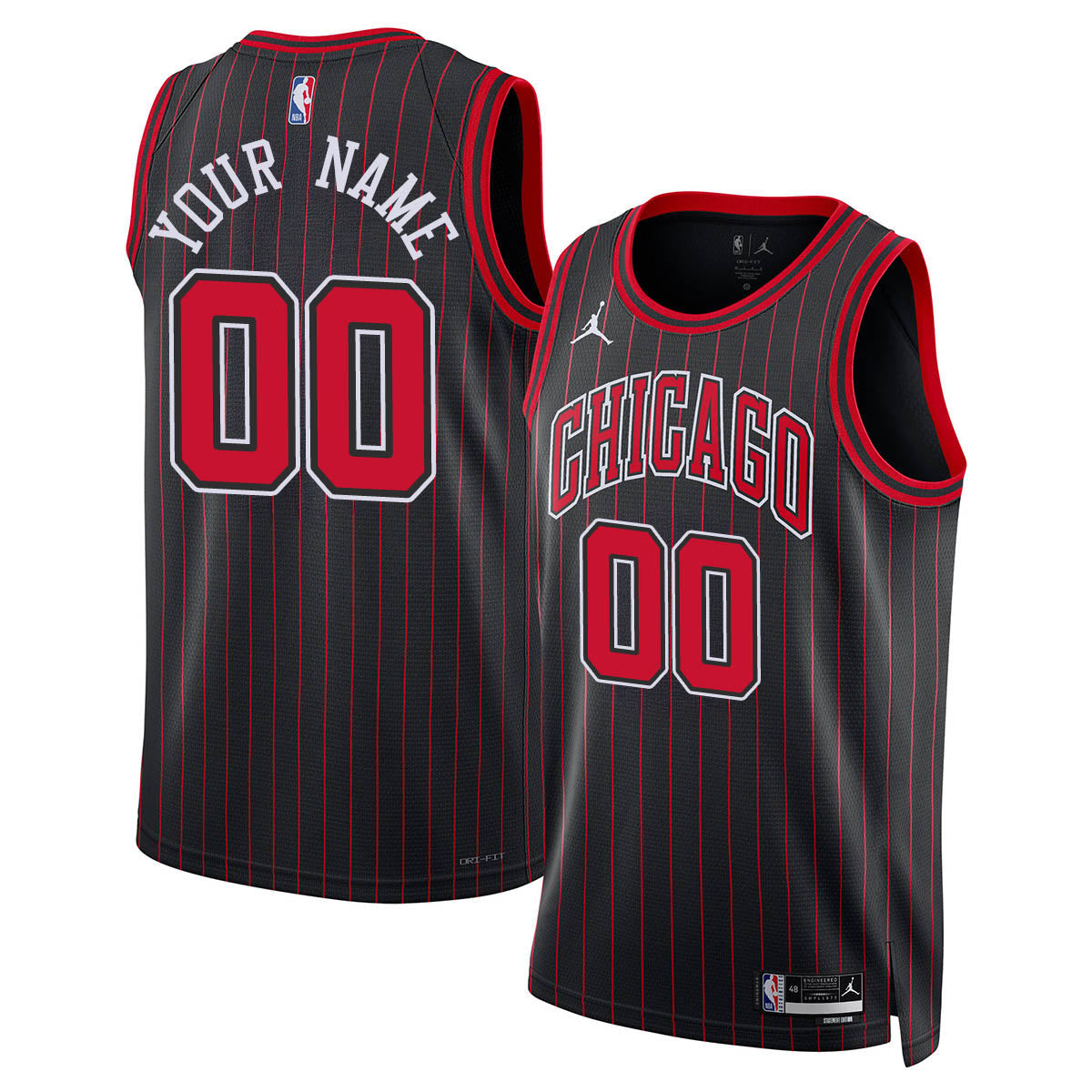 Chicago Bulls 2025 Limited Custom Jersey - All Stitched