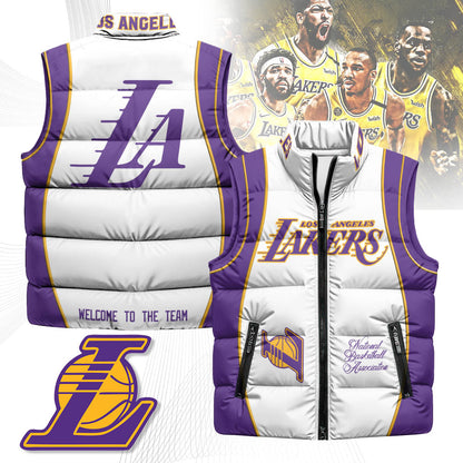 Los Angeles Lakers Unisex Puffer Vest