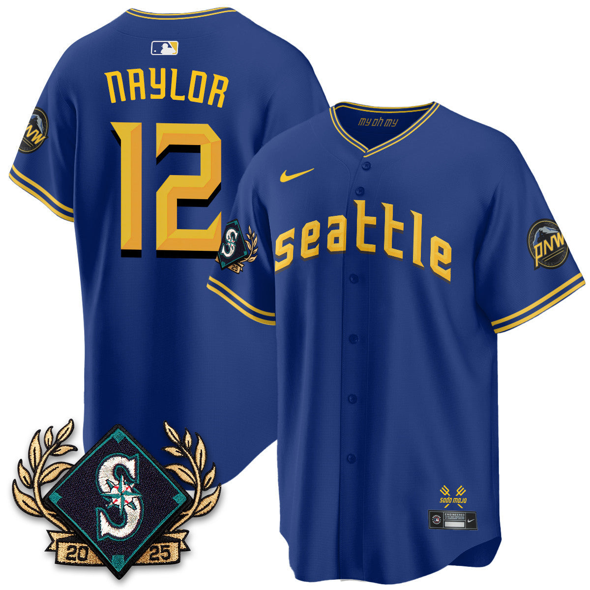 Seattle Mariners 2025 Series Jersey - All Stitched