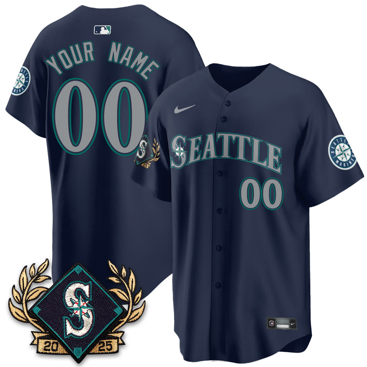 Seattle Mariners 2025 Series Jersey - All Stitched