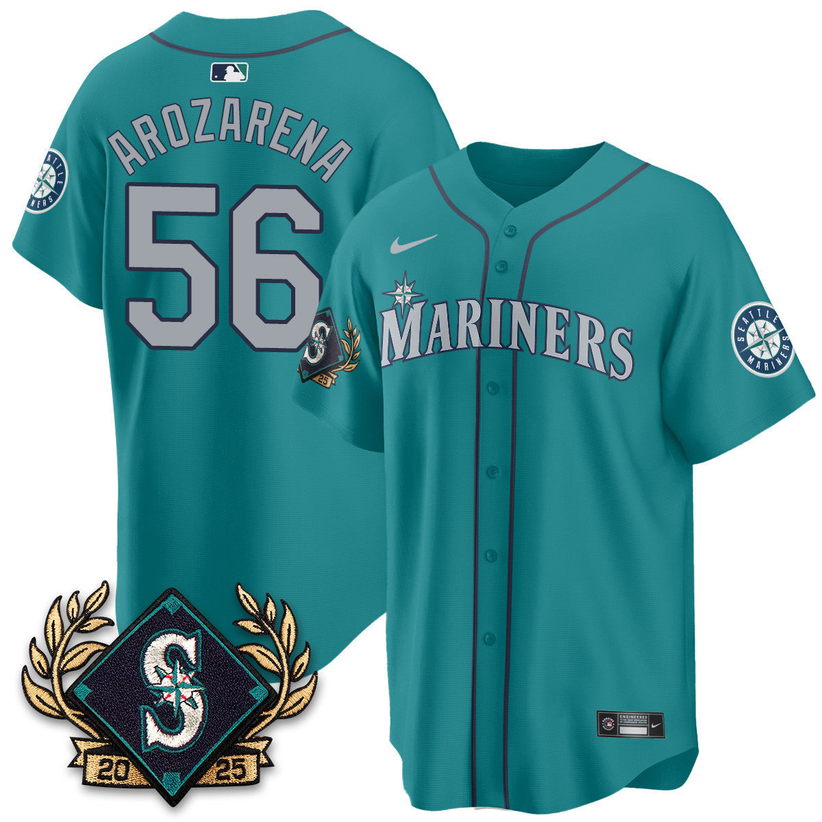 Seattle Mariners 2025 Series Jersey - All Stitched