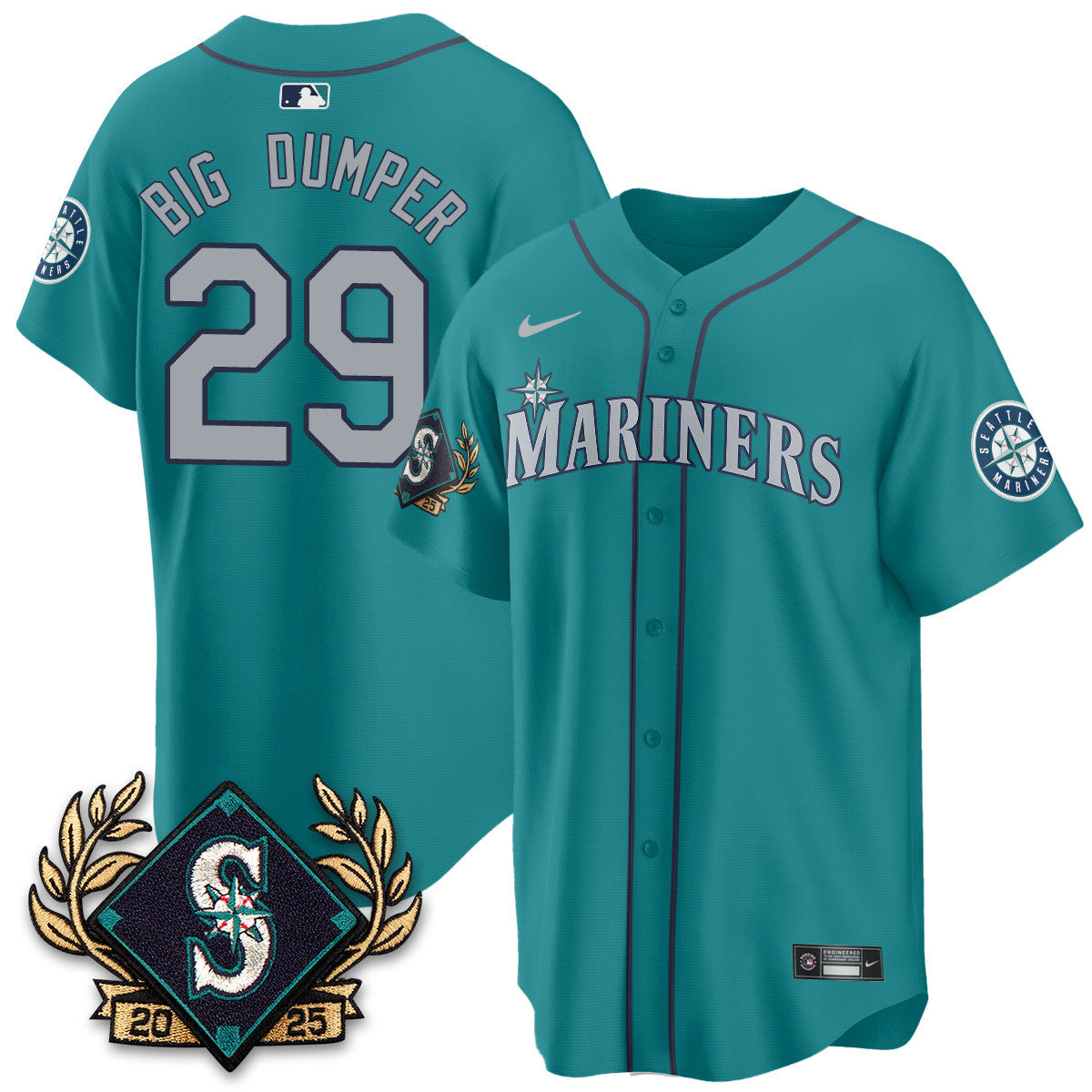 Seattle Mariners 2025 Series Jersey - All Stitched