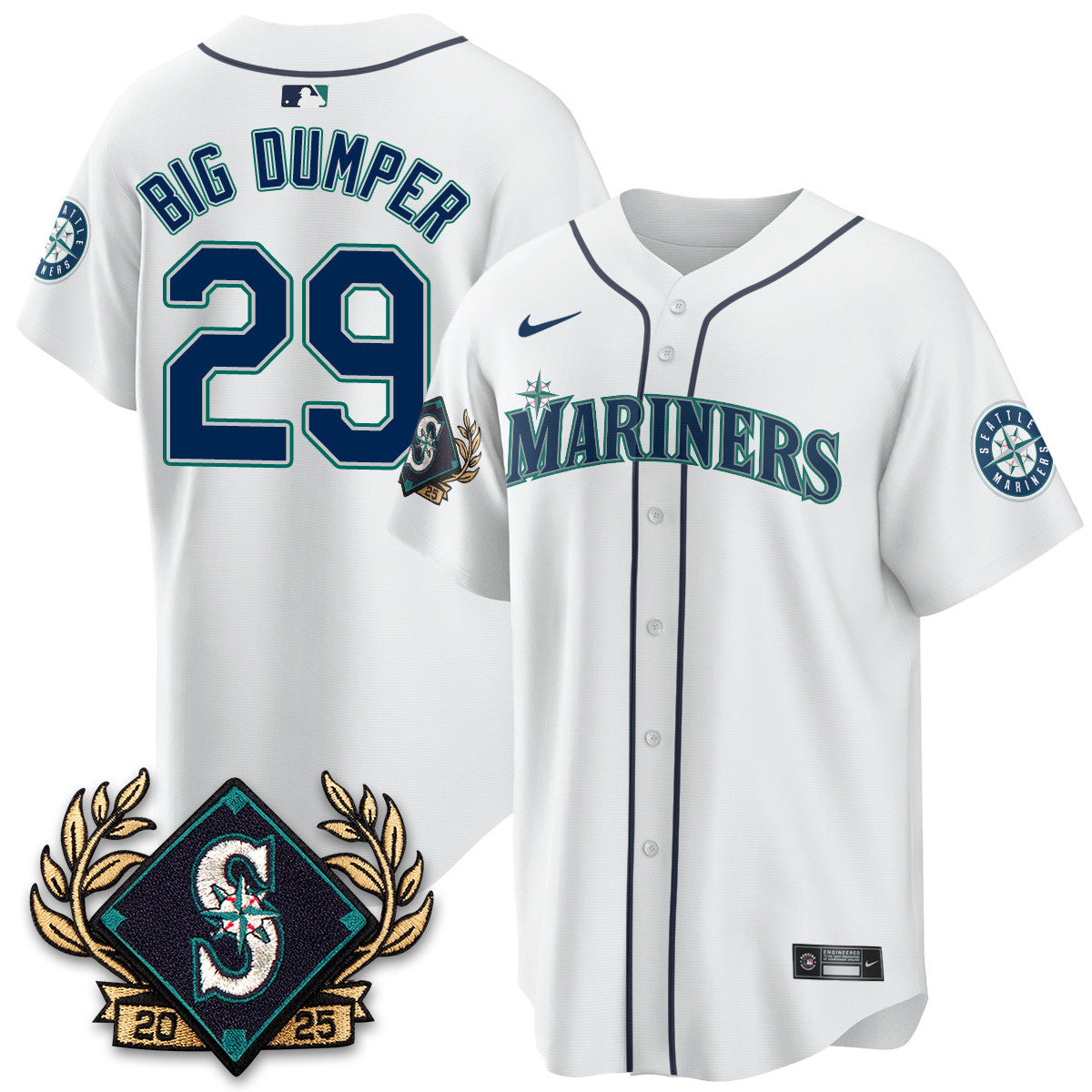Seattle Mariners 2025 Series Jersey - All Stitched