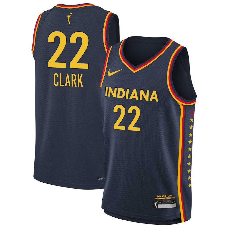Caitlin Clark Indiana Fever Explorer Edition Victory Player Jersey - All Stitched