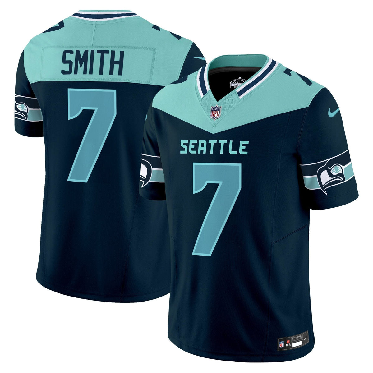 Men's Seahawks Seattle City Vapor Limited Jersey - All Stitched