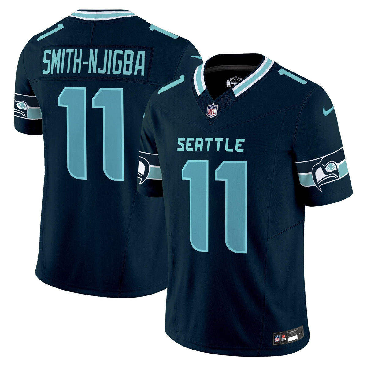 Men's Seahawks Seattle City Vapor Limited Jersey - All Stitched