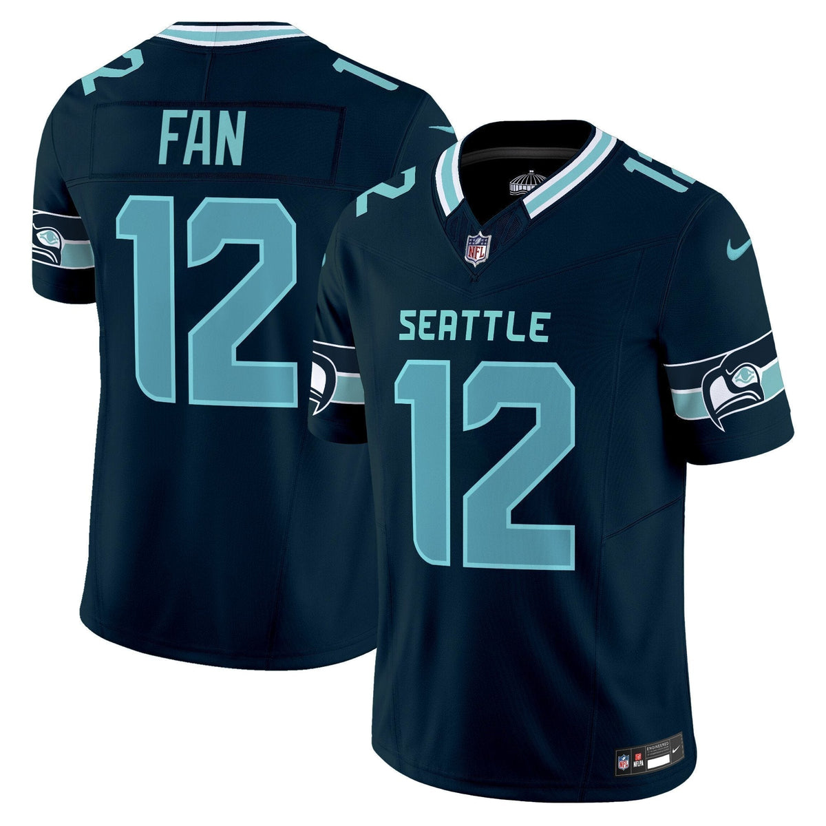 Men's Seahawks Seattle City Vapor Limited Jersey - All Stitched