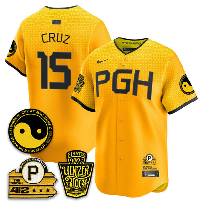 Men's Pittsburgh Pirates Yinzerpalooza 2025 Limited Jersey - All Stitched