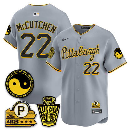 Men's Pittsburgh Pirates Yinzerpalooza 2025 Limited Jersey - All Stitched