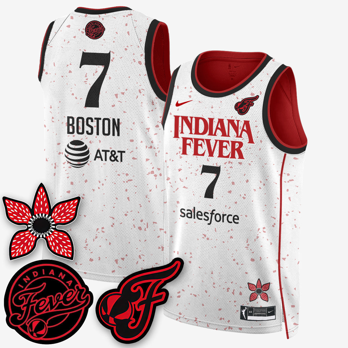 Men's Indiana Fever 'Stranger Things' Jersey - Stitched