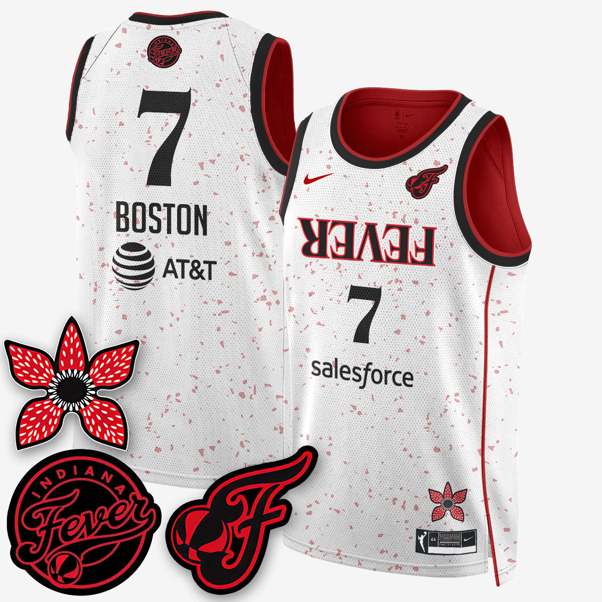 Men's Indiana Fever 'Stranger Things' Jersey - Stitched